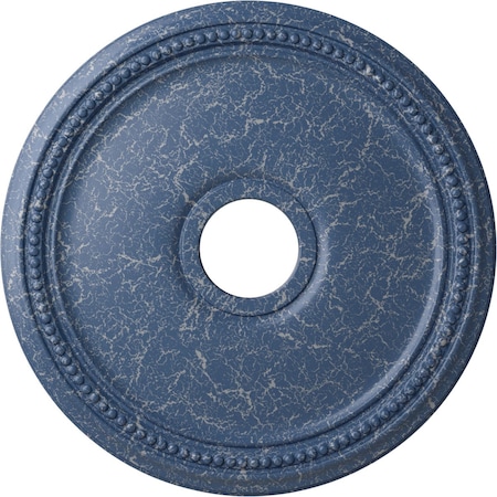 Diane Ceiling Medallion (Fits Canopies up to 5 3/8"), 18"OD x 3 5/8"ID x 1 1/8"P, Americana Crackle